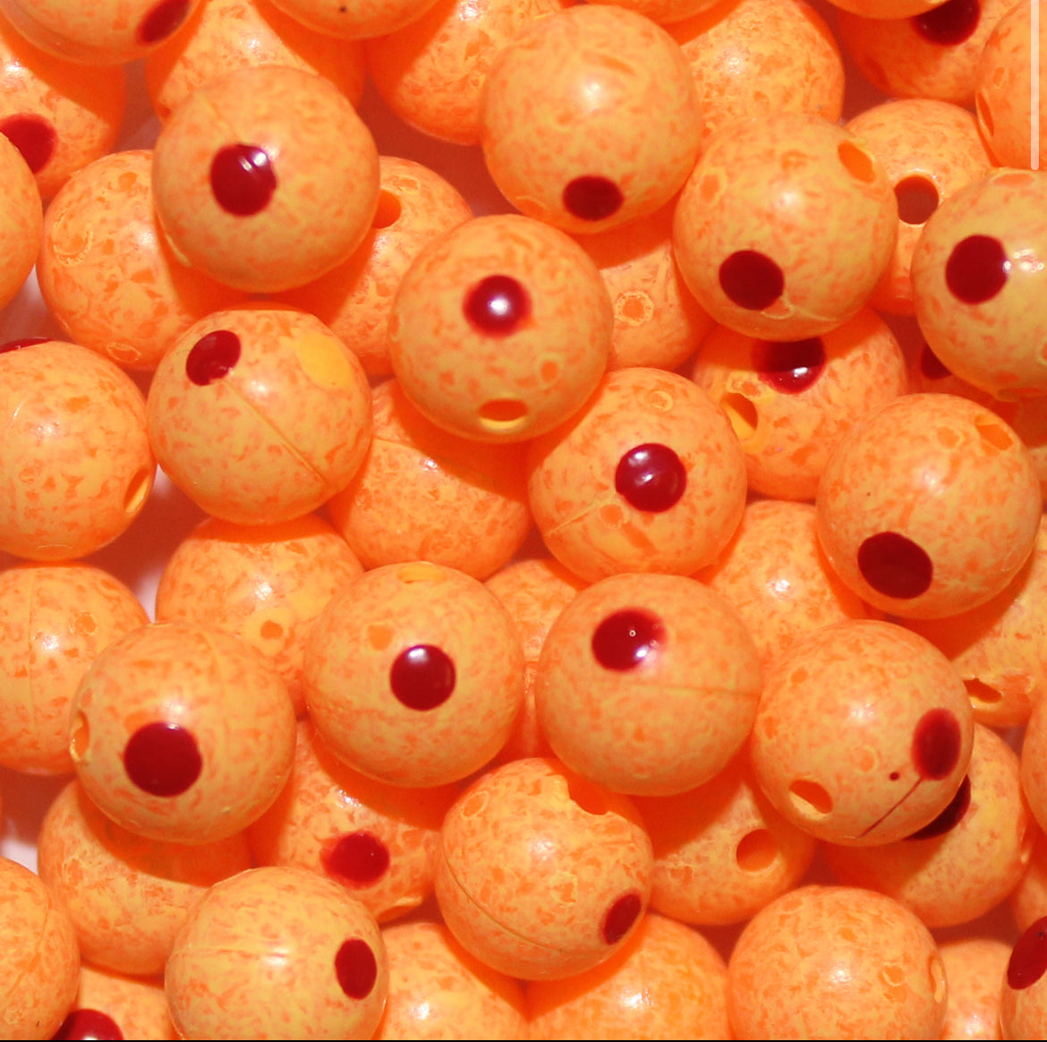 Trout Beads Blood Dot Eggs