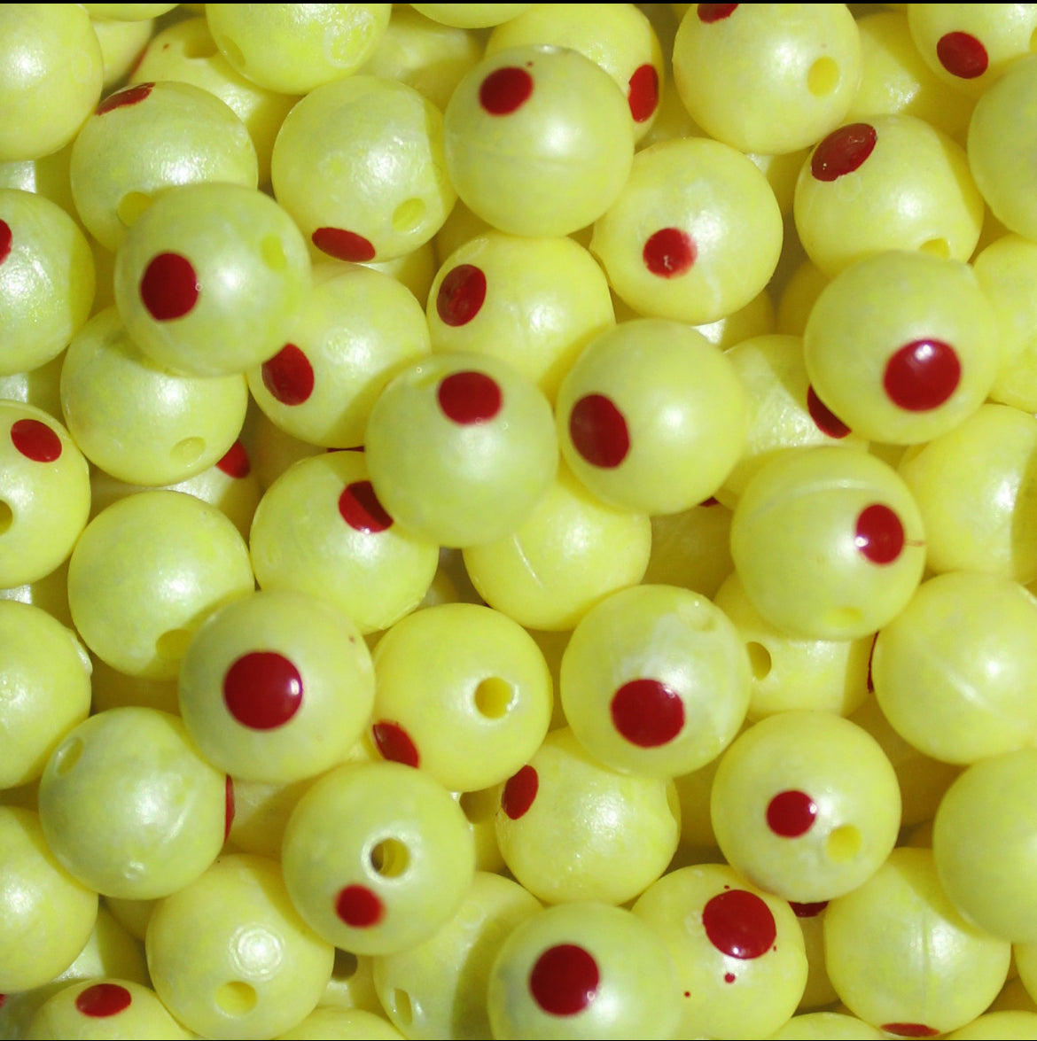 Trout Beads Blood Dot Eggs