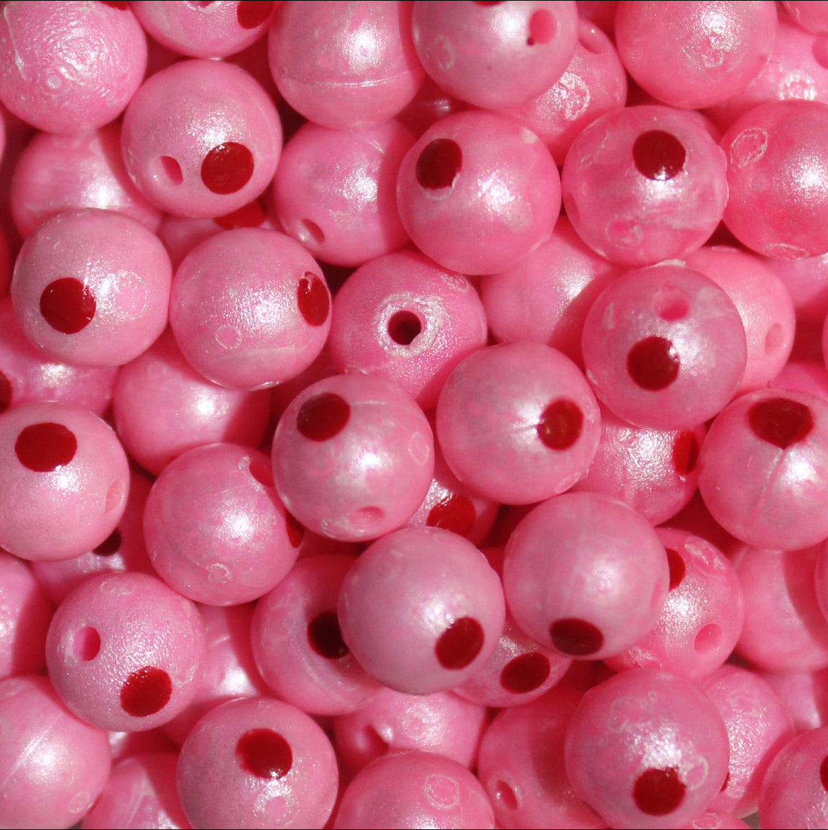 Trout Beads Blood Dot Eggs