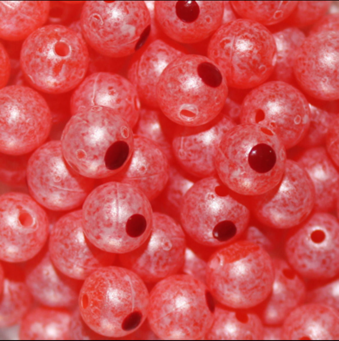 Trout Beads Blood Dot Eggs