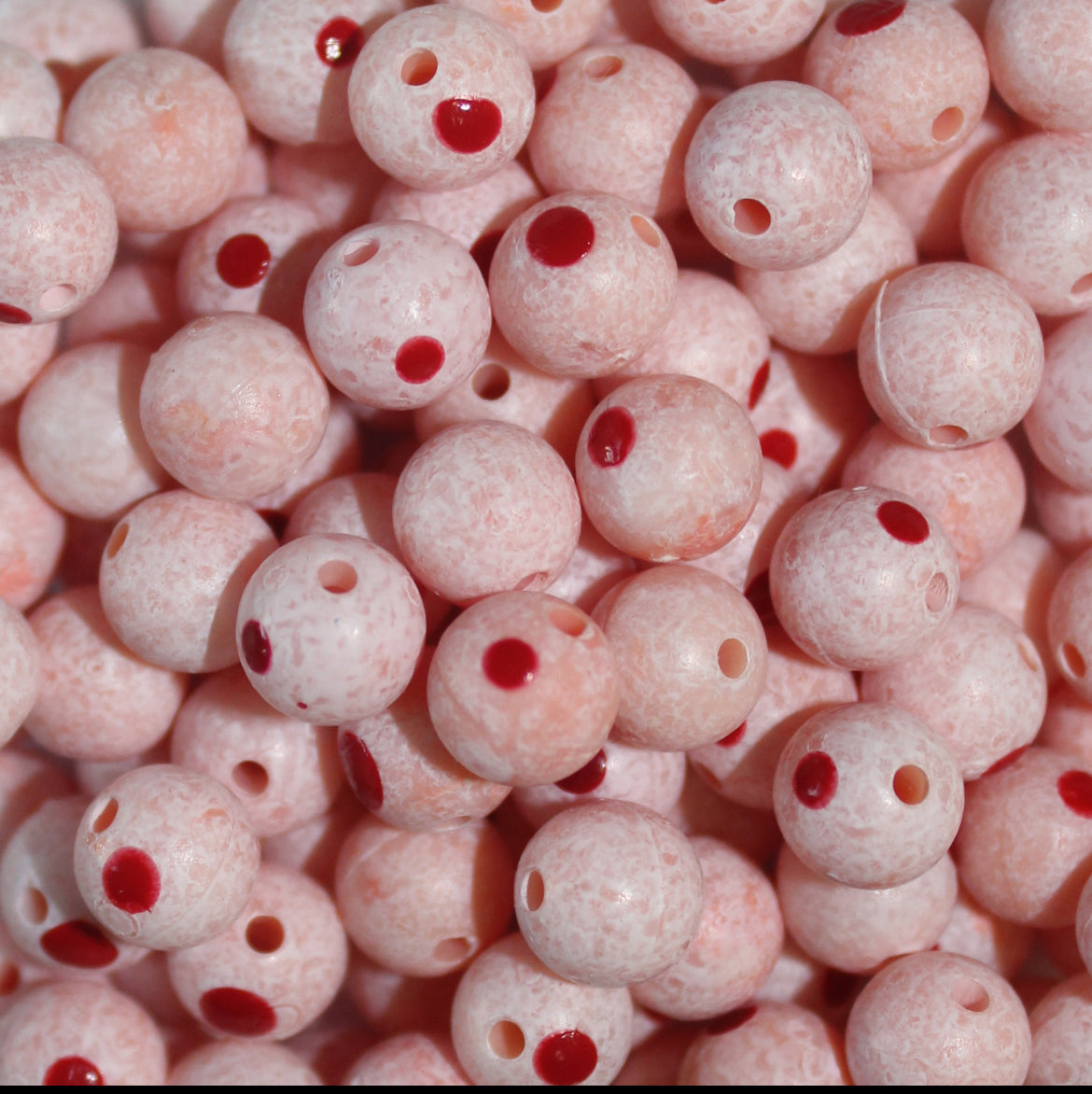 Trout Beads Blood Dot Eggs