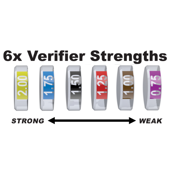 Hamskea FS Raptor Verifier Lens +1.0 Diopter (Brown)